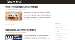 Desktop Screenshot of lagoslink.com